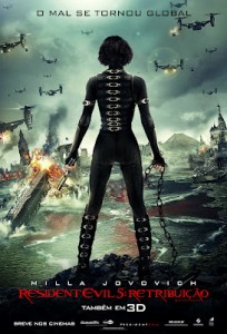 Cinemascope- Resident evil 5 Retribuição Poster