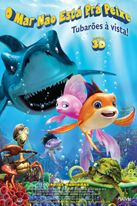 Cinemascope---O-Mar-Não-Está-Prá-Peixe-Tubarões-à-Vista-Poster