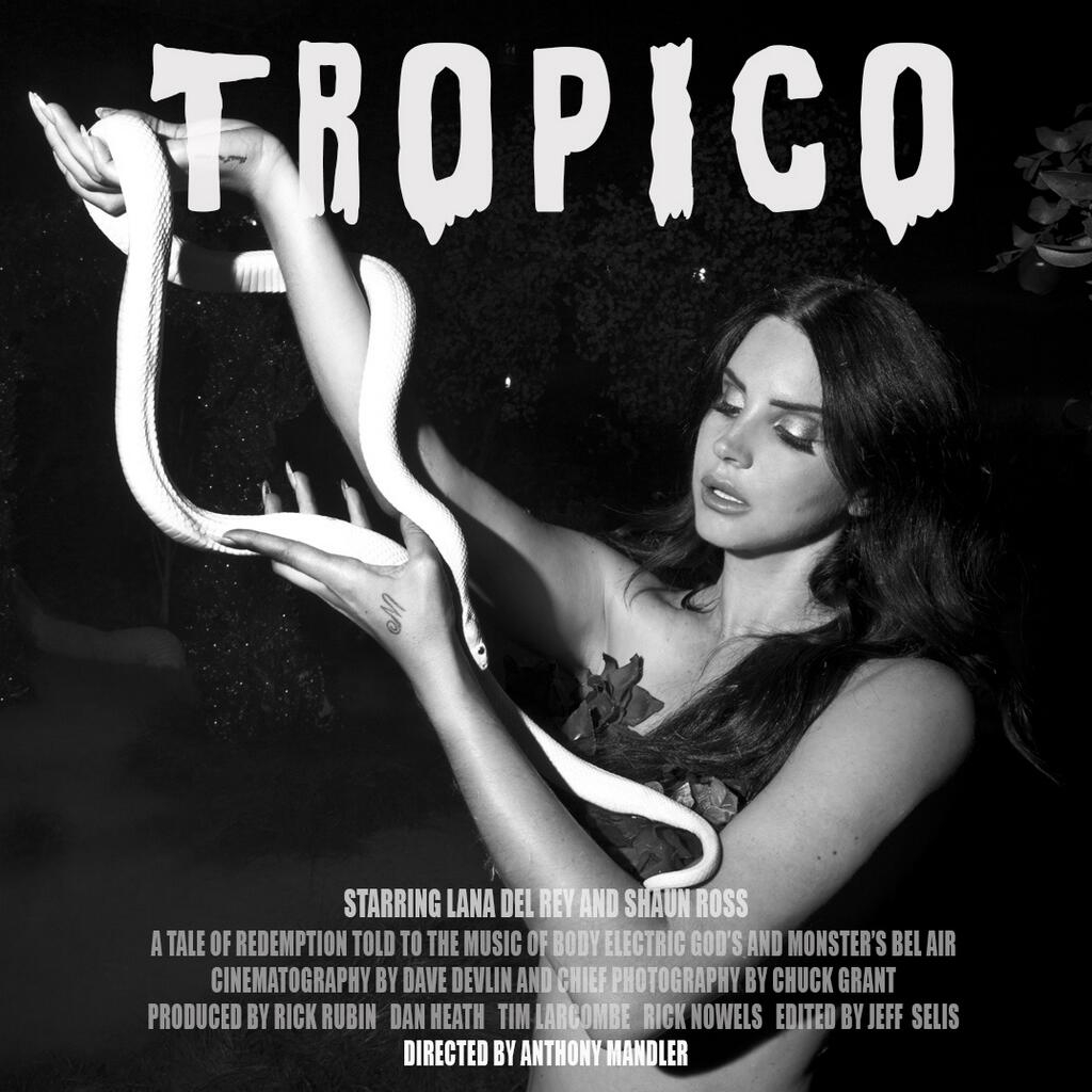 Cinemascope - Confira teasers e posters de Tropico novo curta-metragem de Lana Del Rey 1