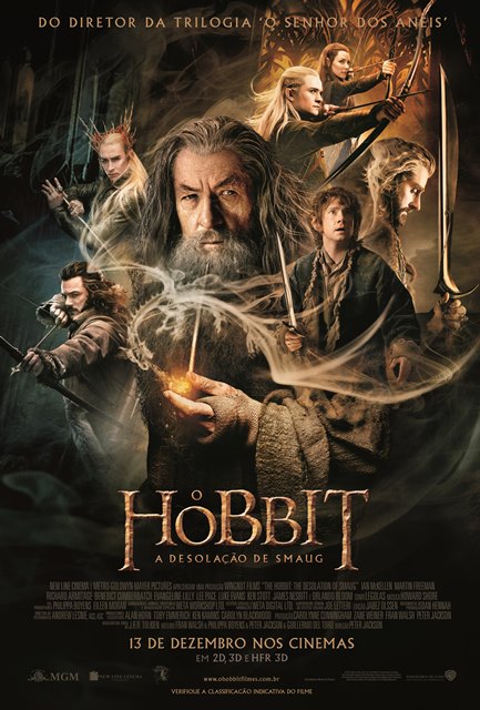 Cinemascope - Poster O Hobbit A desolação de smaug