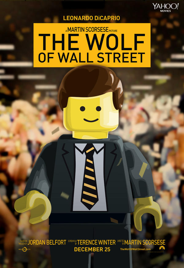 Cinemascope - O Lobo de Wall Street Lego