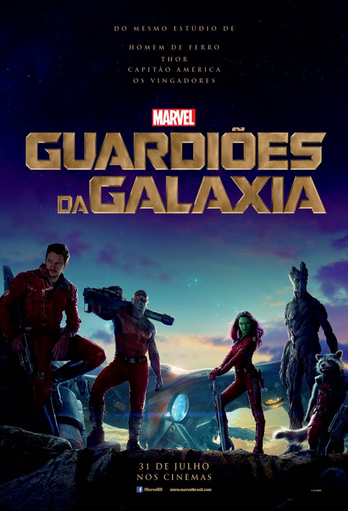 Cinemascope - Guardiões da Galáxia poster nacional