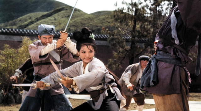 Daí zui xia (1966): clássico que tem como protagonista uma mestre em artes marciais. Mulheres em papéis centrais não eram raras no cinema chinês.