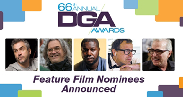 Divulgados os cineastas indicados ao DGA Awards 2014