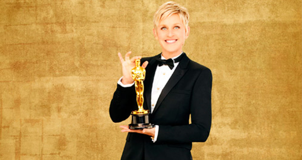 Ellen DeGeneres é destaque no primeiro cartaz do Oscar 2014