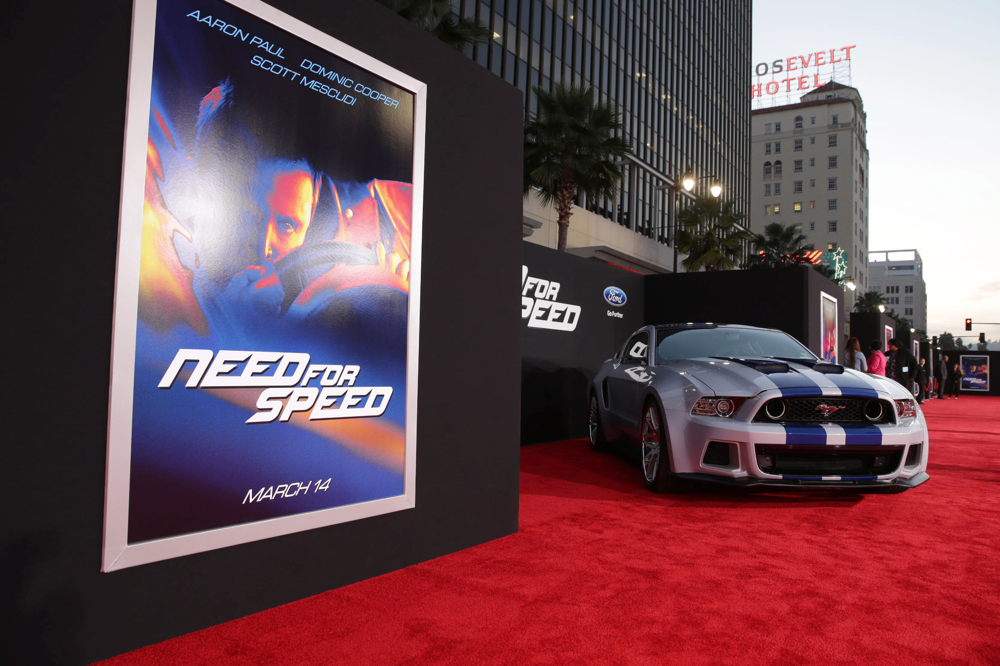 Need for Speed tem premiere em Los Angeles