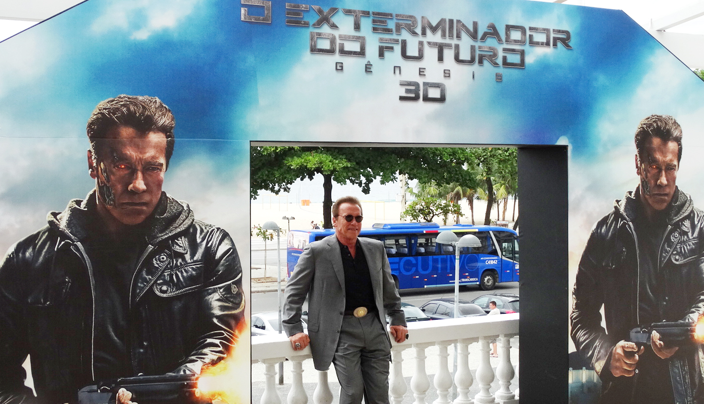 Arnold Schwarzenegger elogia atriz de “Game Of Thrones” em novo Exterminador do Futuro