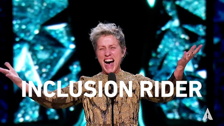 Inclusion Rider Examples O que é INCLUSION RIDER? - Cinemascope 2023