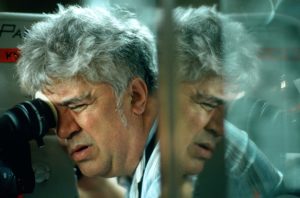 Pedro Almodóvar gravando