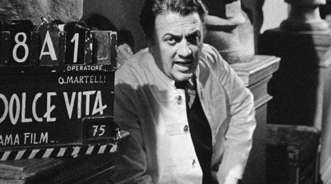 Participe de uma aula gratuita sobre Federico Fellini, o mestre do cinema italiano